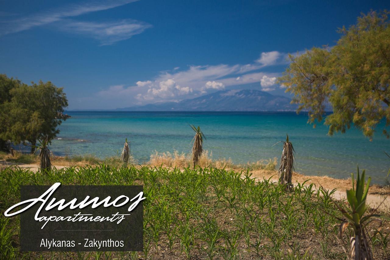 Ammos Apartments อลิกานาส ภายนอก รูปภาพ